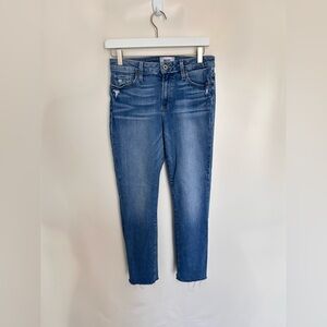 PAIGE High Rise Jimmy Jimmy Crop | Size 26